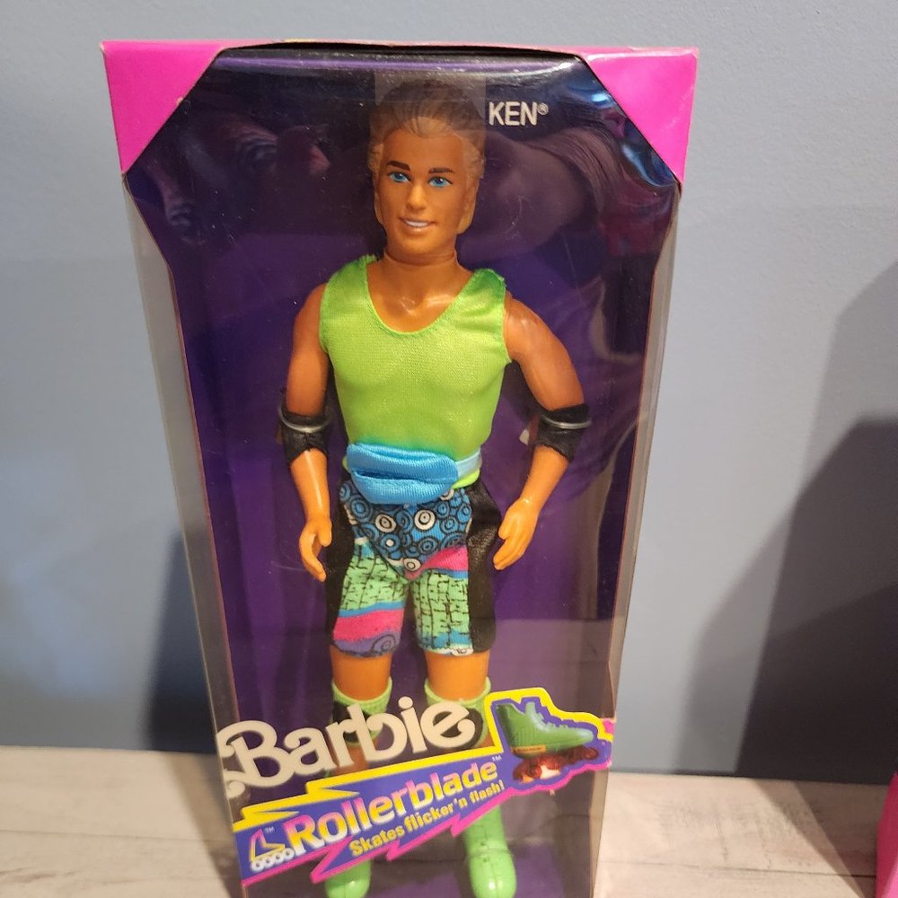 Vintage 1991 Rollerblade Ken NIB
